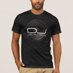 DJ SHIRT with Bass Background