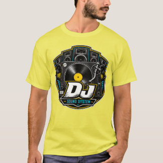 DJ Sound System Graphic T-Shirt