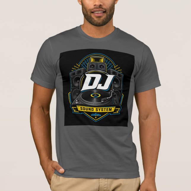 DJ Sound System T-Shirt (Front)