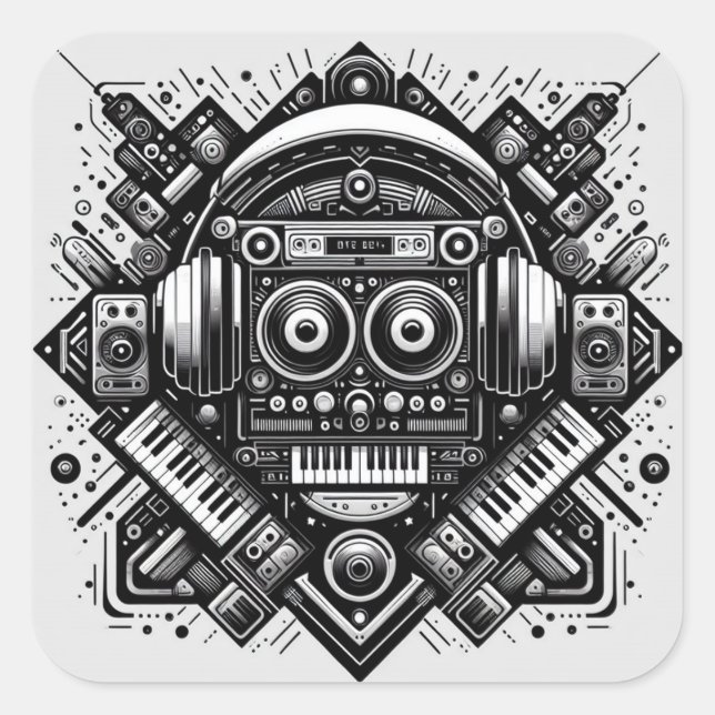 DJ Sticker (Front)