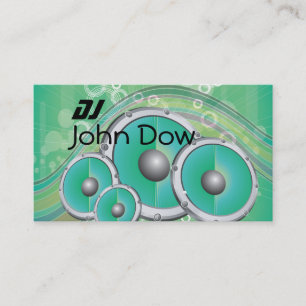 DJ Style Business Card