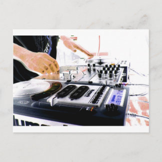 DJ System Postcard