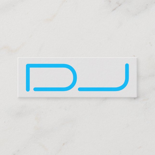 DJ tag giant stand out logo style (Front)