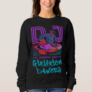 DJ Techno Youth Sound Techno Synth Gifts Sweatshirt