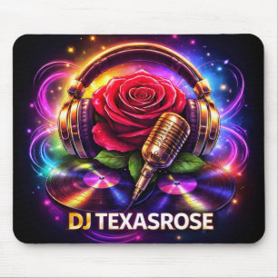DJ TEXASROSE 2 MOUSE PAD