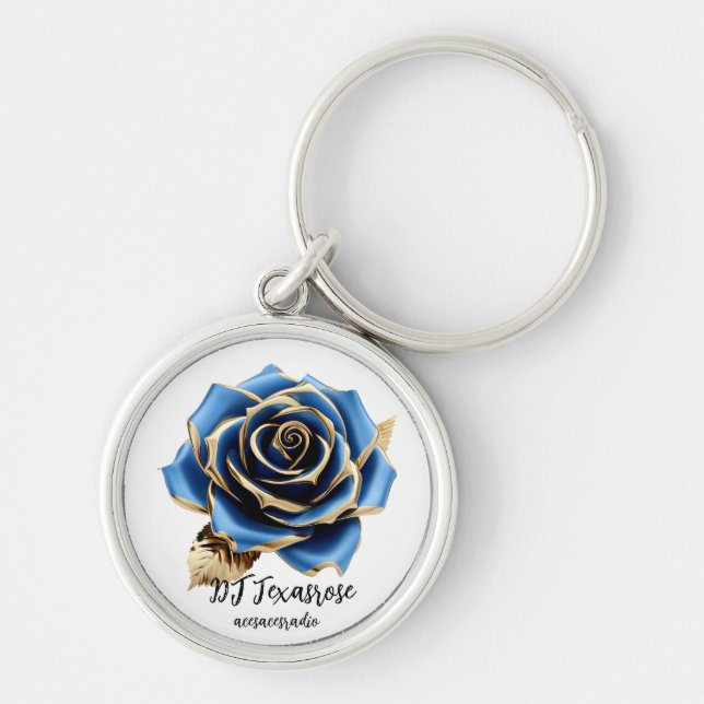 DJ Texasrose Key Ring (Front)