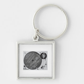 DJ Turntable Key Ring