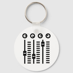 DJ Turntable Key Ring