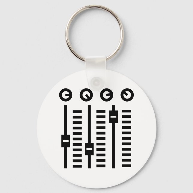 DJ Turntable Key Ring (Front)