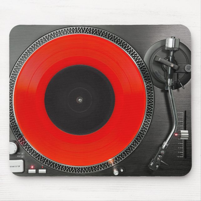 Dj turntable Mousepad (Front)