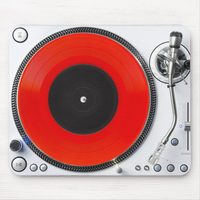 Dj turntable Mousepad (Front)
