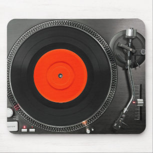 Dj turntable Mousepad