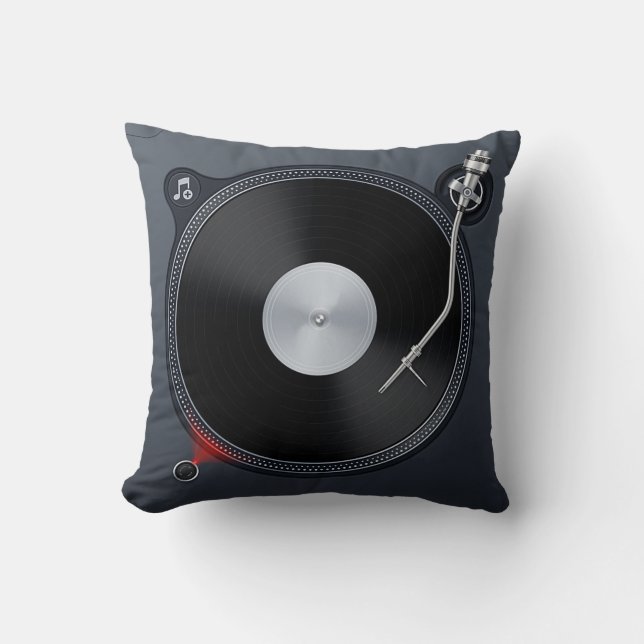 DJ Turntable Pillow (Front)