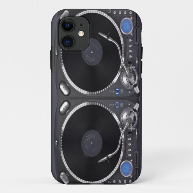 DJ Turntable VOL2 Case-Mate iPhone Case (Back)