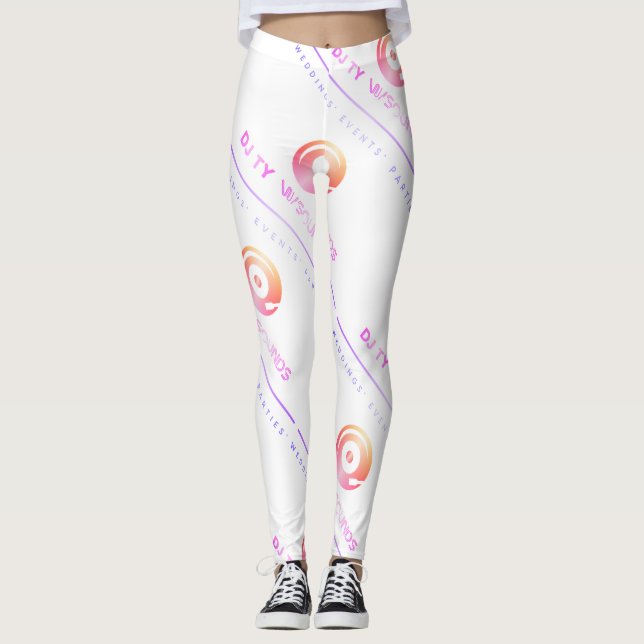DJ Ty Merch!! Leggings (Front)