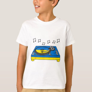 Dj Ukrainian Flag Ukraine Music Producer Musician T-Shirt