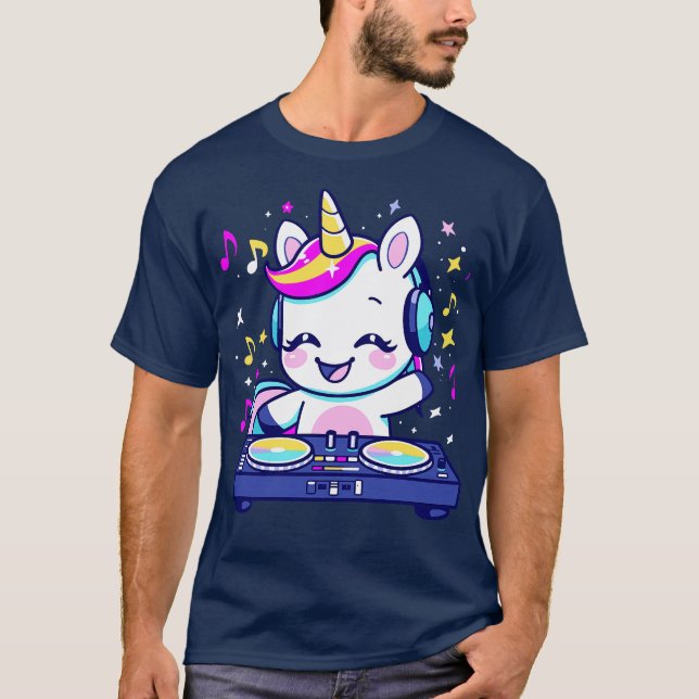 DJ Unicorn T-Shirt (Front)