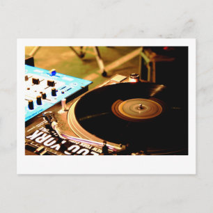 DJ Vinyl 1 Postcard