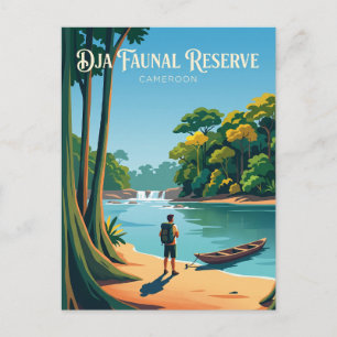 Dja Faunal Reserve Cameroon Postcard