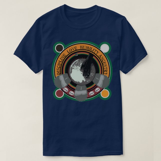 Djembe Crest  T-Shirt (Design Front)