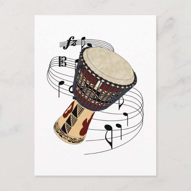 Djembe Postcard (Front)