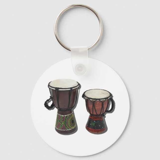 DjembeDrums081311 Key Ring (Front)