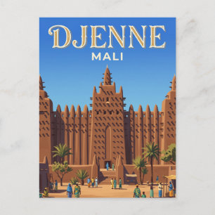 Djenné Old Towns Mali Postcard