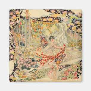 Djer-Kiss French Perfume Label Magnet
