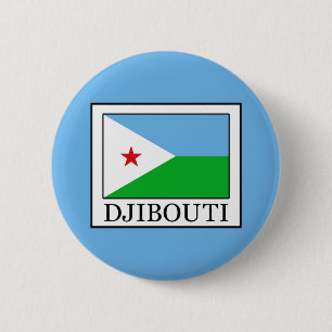 Djibouti 6 Cm Round Badge