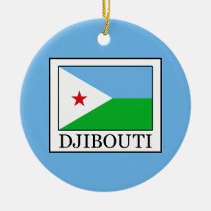 Djibouti Ceramic Tree Decoration