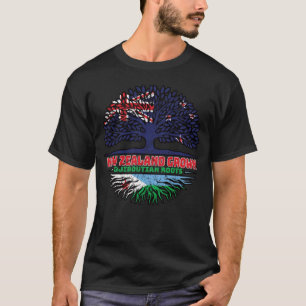 Djibouti Djiboutian New Zealander New Zealand Tree T-Shirt