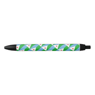 Djibouti Flag Ballpoint Pen