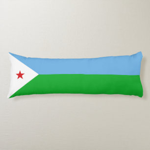 Djibouti flag body cushion