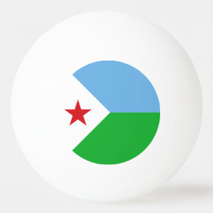 Djibouti Flag Ping Pong Ball