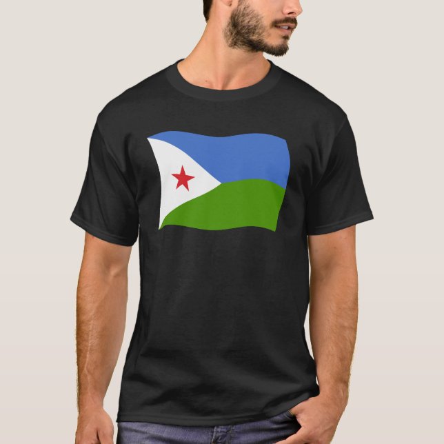 Djibouti Flag Shirt (Front)