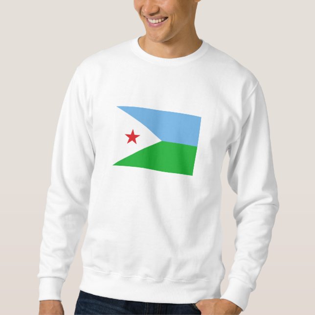 Djibouti Flag Sweatshirt (Front)