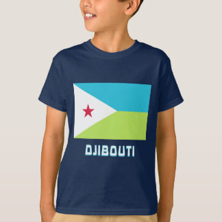 Djibouti Flag with Name T-Shirt