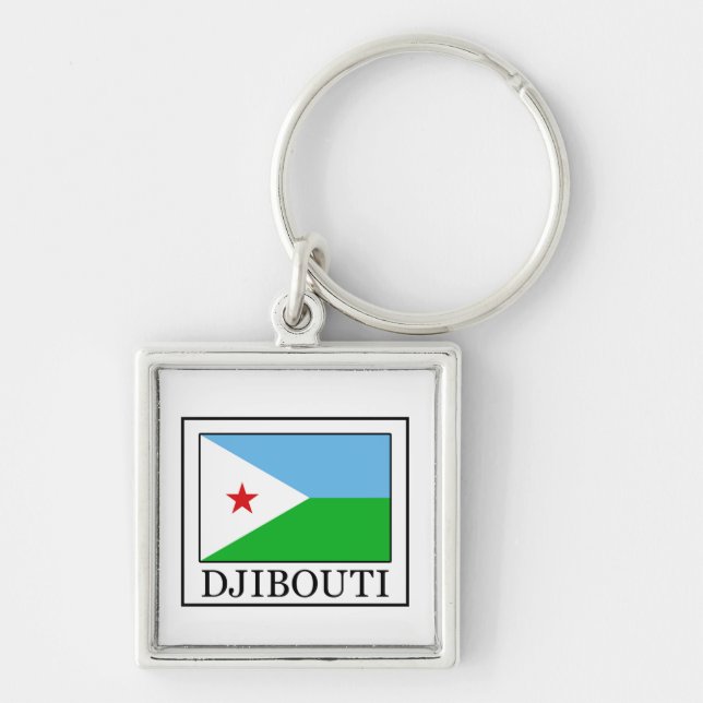 Djibouti keychain (Front)