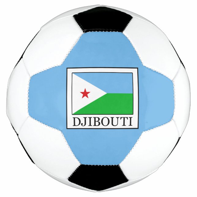 Djibouti Soccer Ball (Front)