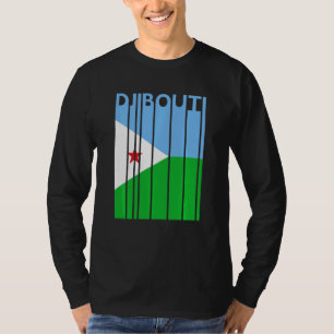 Djibouti T Shirt Vintage Djiboutian Flag Tshirt Va