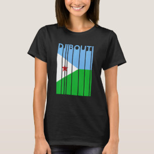 Djibouti T Shirt Vintage Djiboutian Flag Tshirt Va