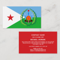 Djiboutian Flag & Coat of Arms, Flag of Djibouti
