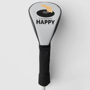 DJing Makes Me Happy Golf Head Cover