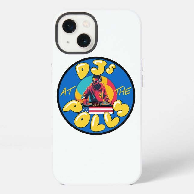 DJs at the Polls Iphone case (Back)