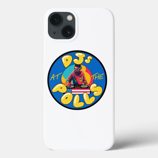 DJs at the Polls Iphone case (Back)