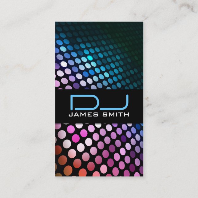 DJ's Business Card (Front)