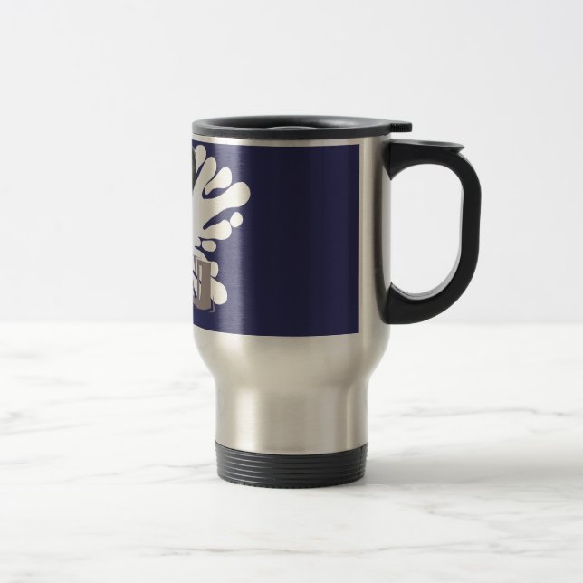 DJ's Donkey Juice Container Travel Mug (Right)