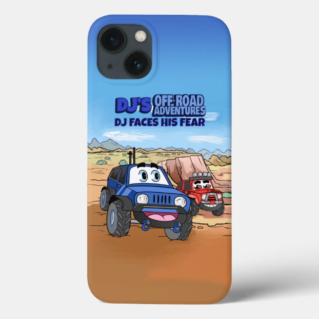 DJ's Off-Road Adventures phone case (Back)