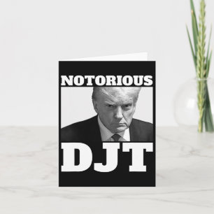 Djt President Trump 2024 Trump Mugshot  Card