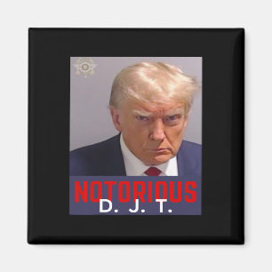Djt - Trump Mug Shot - August 24 2023 Magnet